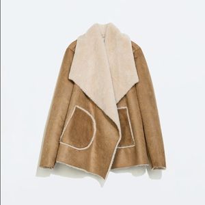 Zara trafaluc faux Jacket